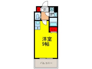 ブラ－ビ阿波座の物件間取画像